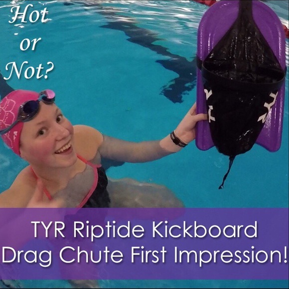TYR Riptide Kickboard Drag Chute - Picture 7 of 8